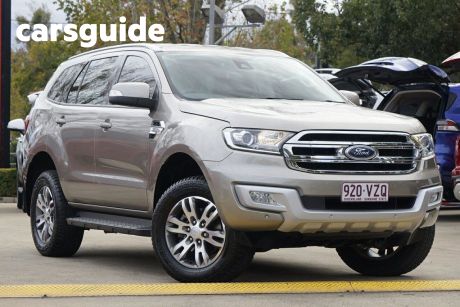 Gold 2015 Ford Everest Wagon Trend