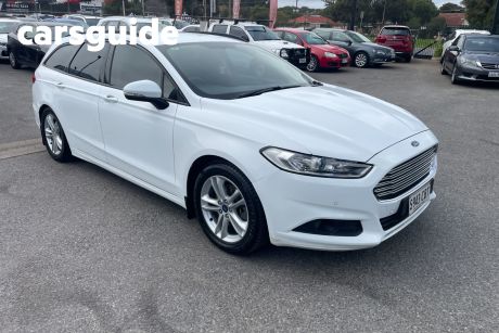 White 2015 Ford Mondeo Wagon Ambiente Tdci