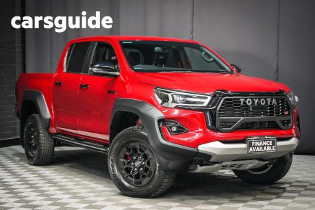 Red 2023 Toyota Hilux Double Cab Pick Up GR-Sport (4X4)