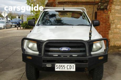 White 2012 Ford Ranger Super Cab Chassis XL 3.2 (4X4)