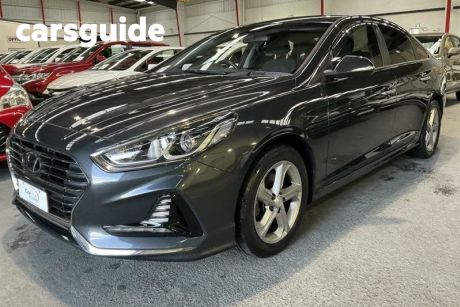 Grey 2019 Hyundai Sonata Sedan Active