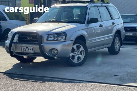 Silver 2003 Subaru Forester Wagon 2.5 XS Luxury Pack