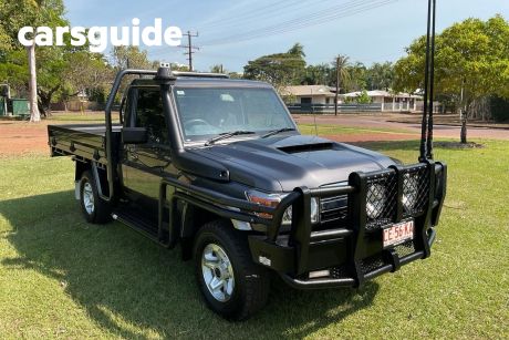 Grey 2021 Toyota Landcruiser 70 Series Cab Chassis GXL