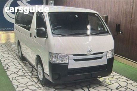 White 2014 Toyota Hiace Commercial DX