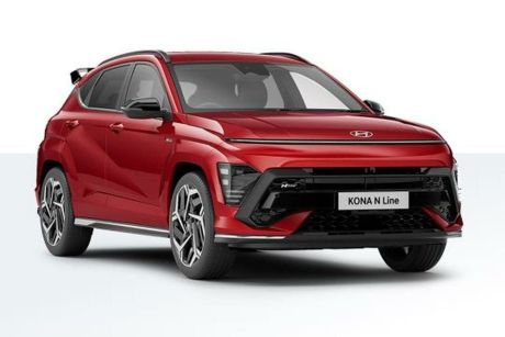 Red 2024 Hyundai Kona Wagon Premium N Line