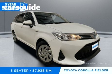 White 2019 Toyota Corolla Wagon