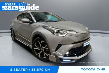 Grey 2017 Toyota C-HR SUV