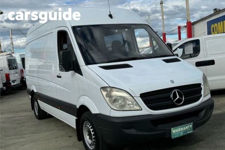 White 2008 Mercedes-Benz Sprinter Commercial 315CDI High Roof LWB