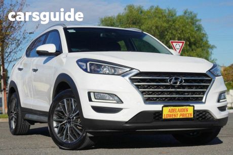 White 2018 Hyundai Tucson Wagon Elite R-Series (sunroof) (awd)