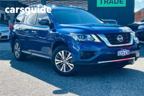 Blue 2019 Nissan Pathfinder Wagon ST (4X2)