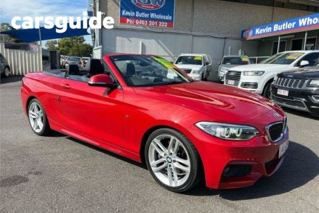 Red 2014 BMW 228I Coupe