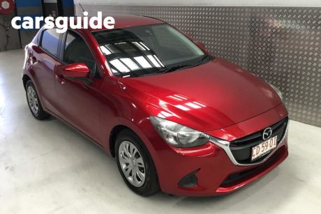Red 2019 Mazda Mazda2 Hatch