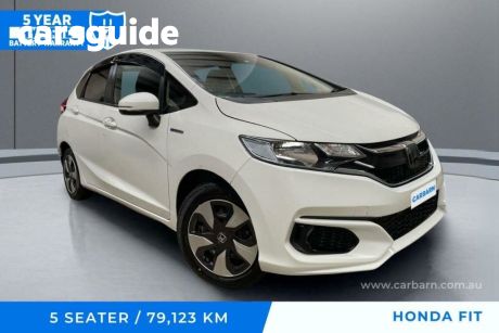 White 2018 Honda Jazz Hatch