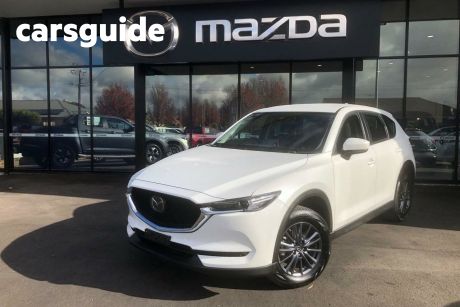 White 2021 Mazda CX-5 Wagon Maxx Sport (fwd)