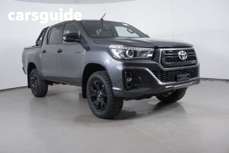 Grey 2018 Toyota Hilux Double Cab Pick Up Rogue (4X4)