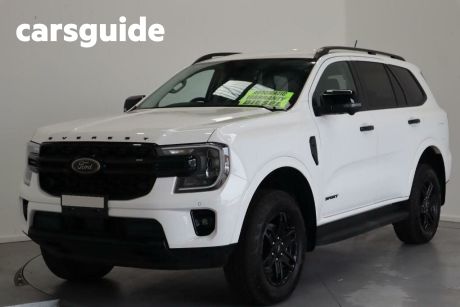 White 2023 Ford Everest Wagon Sport (4WD)