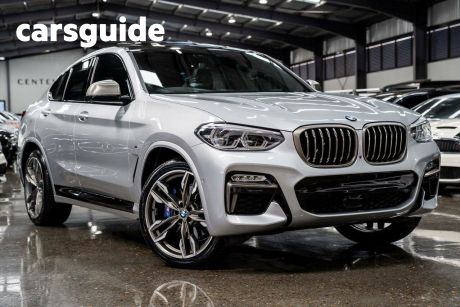 Silver 2018 BMW X4 Coupe M40I