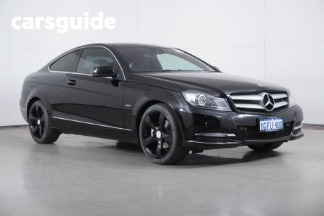 Black 2011 Mercedes-Benz C250 Coupe BE