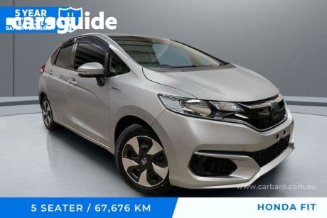 Silver 2018 Honda Jazz Hatch