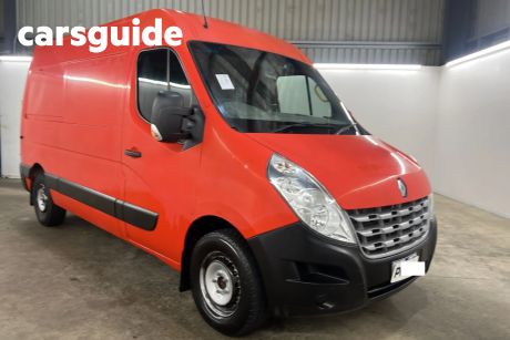 Red 2014 Renault Master Commercial