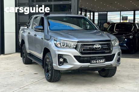 Silver 2019 Toyota Hilux Double Cab Pick Up Rogue (4X4)