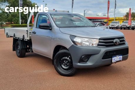 Silver 2020 Toyota Hilux Cab Chassis Workmate
