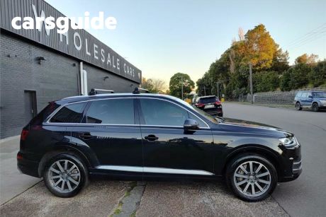 Black 2017 Audi Q7 Wagon 3.0 TDI Quattro