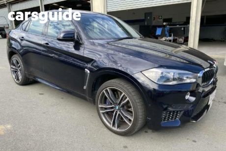 Black 2018 BMW X6 Coupe M