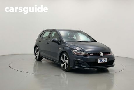 Blue 2018 Volkswagen Golf Hatchback GTI