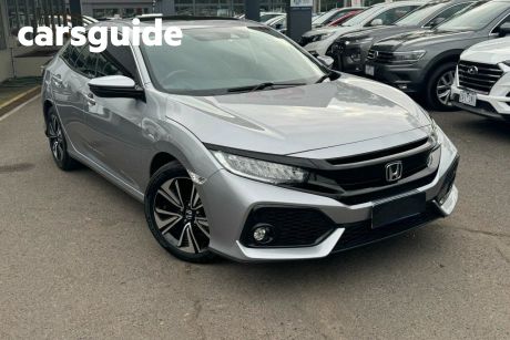 Silver 2018 Honda Civic Hatchback VTI-LX