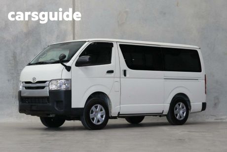 White 2018 Toyota HiAce Commercial DX Long 4x4