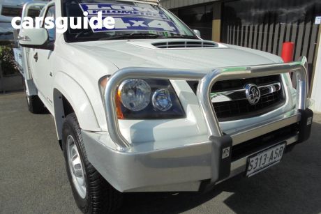 White 2011 Holden Colorado Space Cab Chassis LX (4X4)