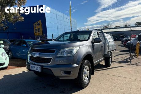 Grey 2016 Holden Colorado Cab Chassis LS (4X2)