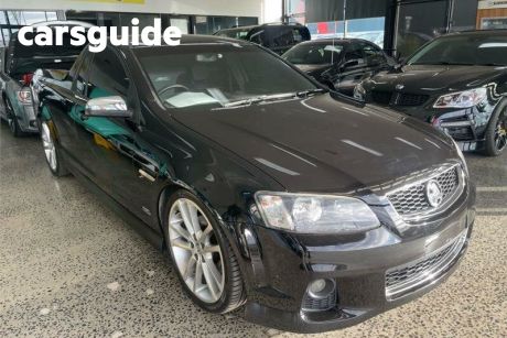 Black 2012 Holden Commodore Utility SS