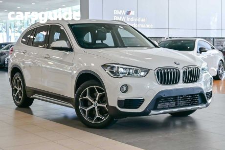 White 2018 BMW X1 Wagon Sdrive 18I