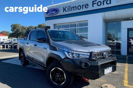 Silver 2018 Toyota Hilux Ute Tray (4x4)
