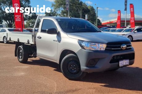 Silver 2020 Toyota Hilux Cab Chassis Workmate