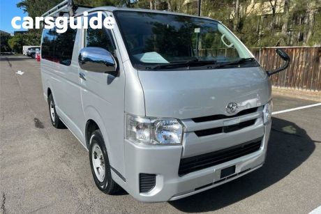 Silver 2018 Toyota HiAce Commercial 4WD 2.8LTR LWB