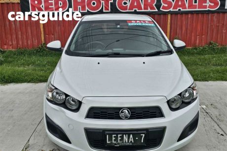 White 2015 Holden Barina Hatchback CD