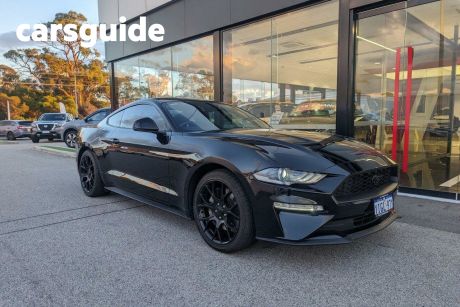 Black 2018 Ford Mustang Coupe Fastback 2.3 Gtdi