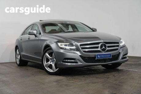 Silver 2012 Mercedes-Benz CLS350 Coupe CDI BE
