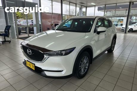 White 2018 Mazda CX-5 Wagon Maxx Sport (4X4)
