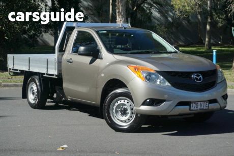 Gold 2014 Mazda BT-50 Cab Chassis XT (4X2)