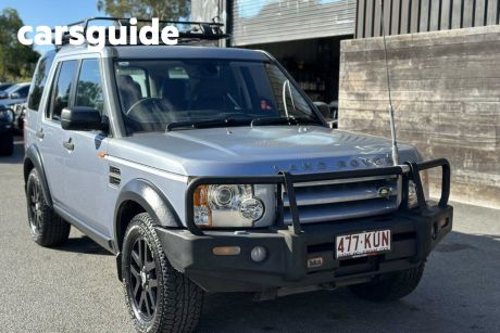 Blue 2008 Land Rover Discovery 3 Wagon SE
