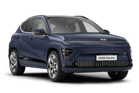 Blue 2024 Hyundai Kona Wagon Electric Premium EXT Range
