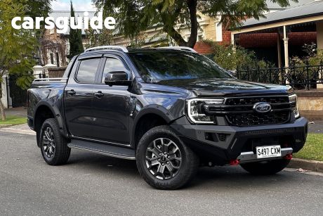 Grey 2023 Ford Ranger Double Cab Pick Up Wildtrak 2.0 (4X4)