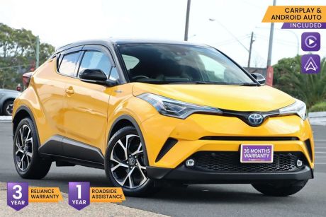 Yellow 2018 Toyota C-HR Wagon G TWO TONE (HYBRID)