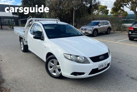 White 2008 Ford Falcon Cab Chassis XL (lpg)