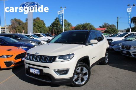 White 2021 Jeep Compass Wagon Limited (4X4)