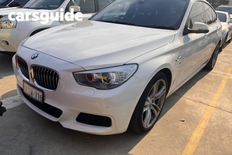 White 2015 BMW 520D Coupe Gran Turismo Luxury Line